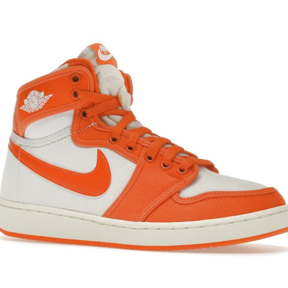 Jordan 1 retro AJKO orange canvas edition size 8.5